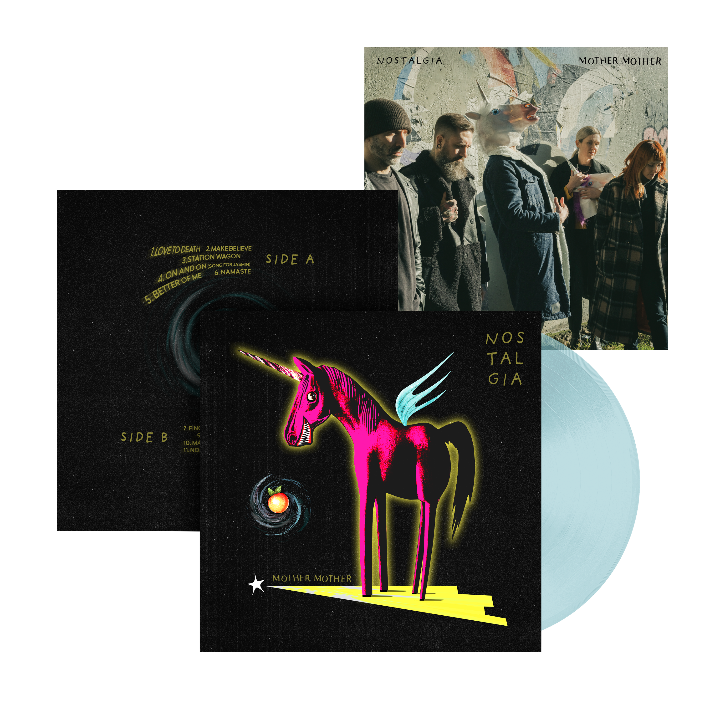 Nostalgia - D2C Translucent Light Blue Vinyl + Insert