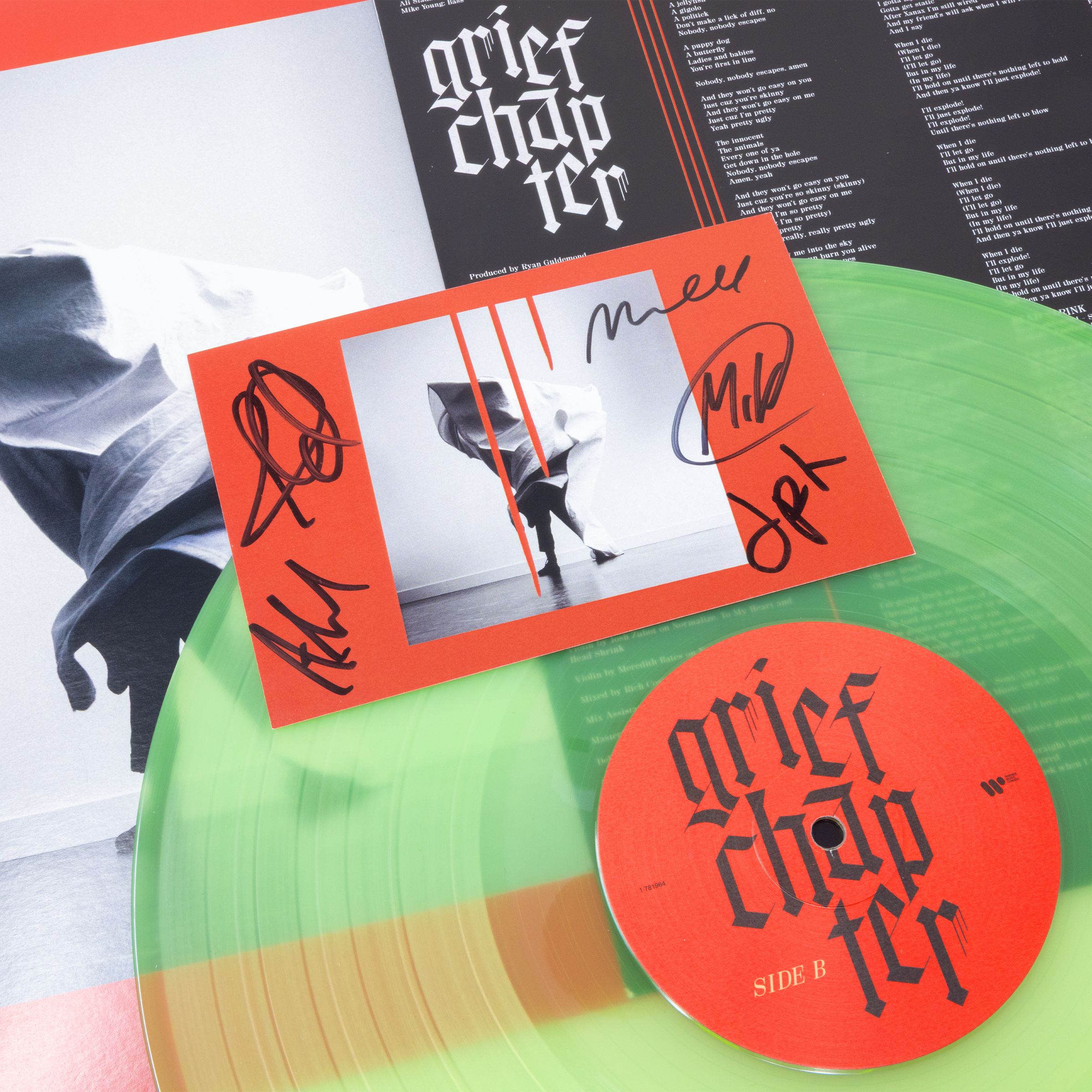 Grief Chapter - D2C Exclusive "Coke Bottle Clear" Vinyl + Signed Card Insert