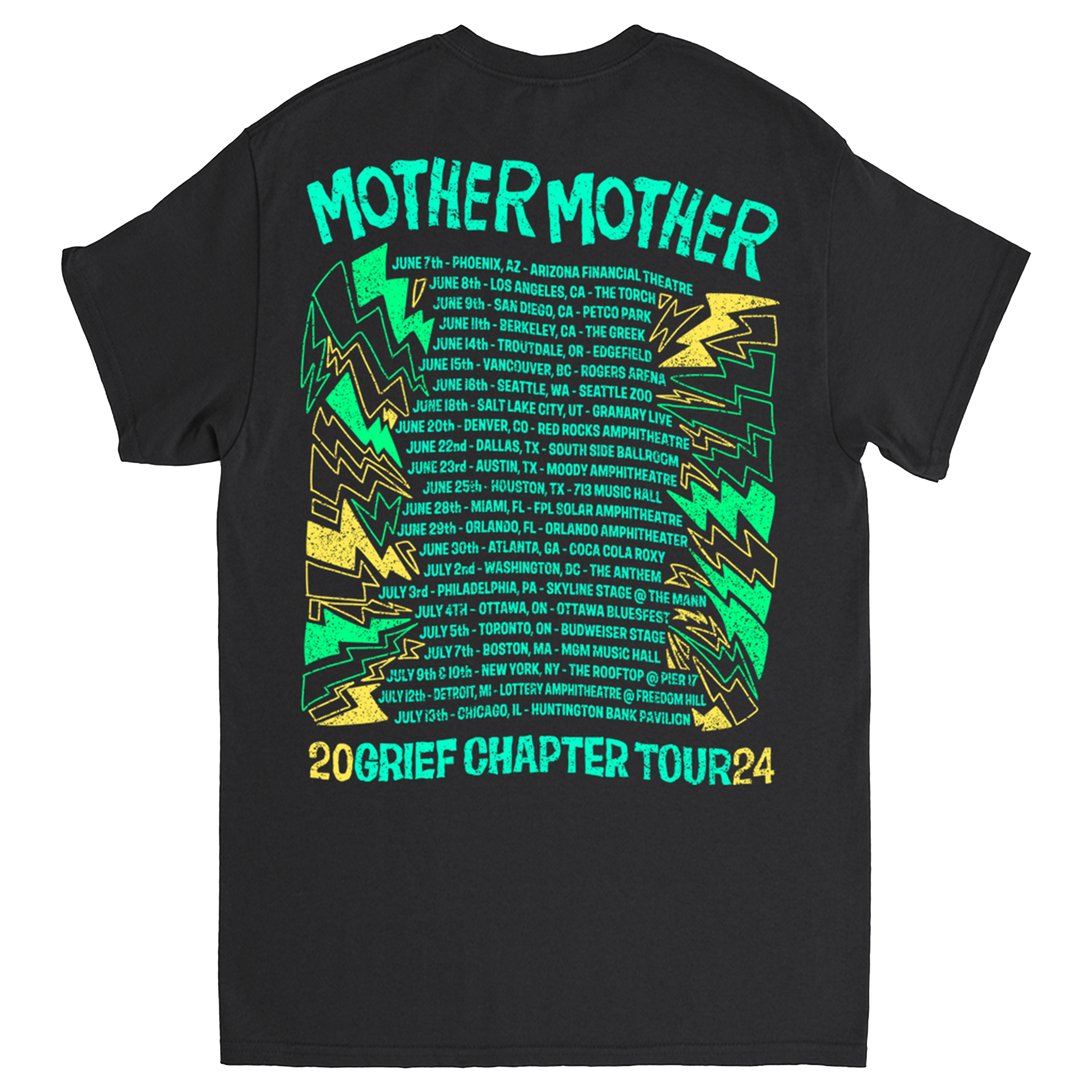 Grief Chapter Summer Tour Tee