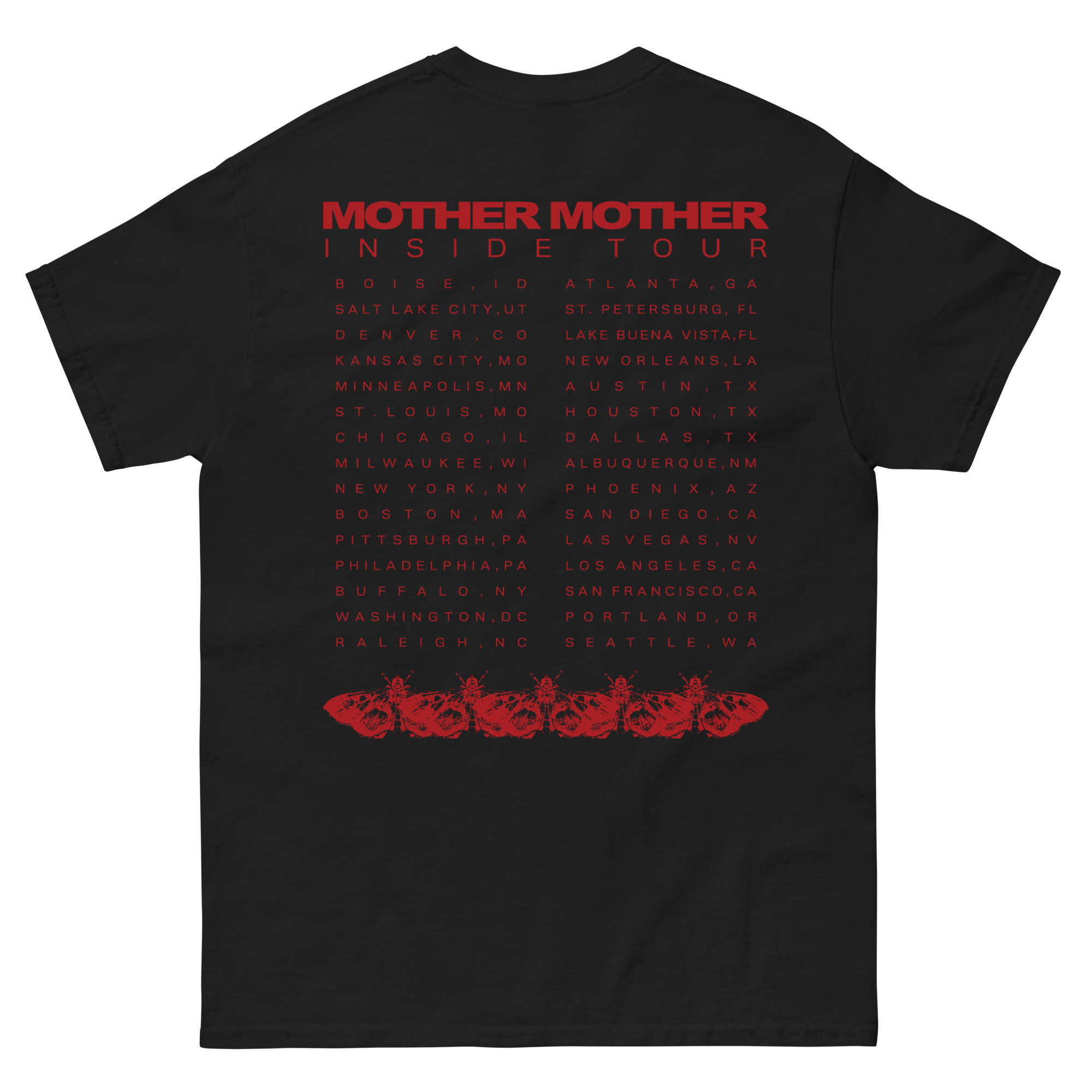 Inside Tour Tee (Moth Edition)