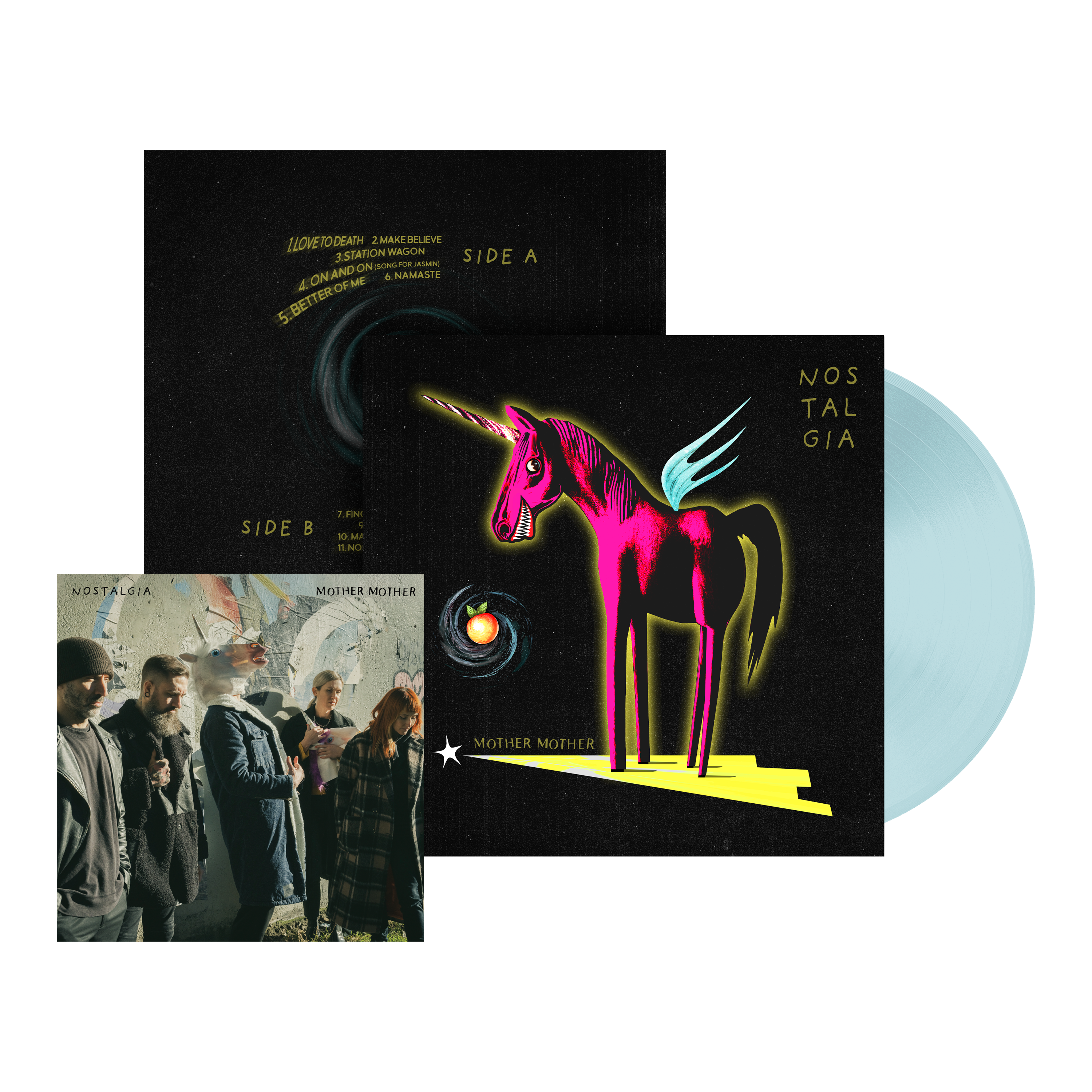 Nostalgia - D2C Translucent Light Blue Vinyl + Insert