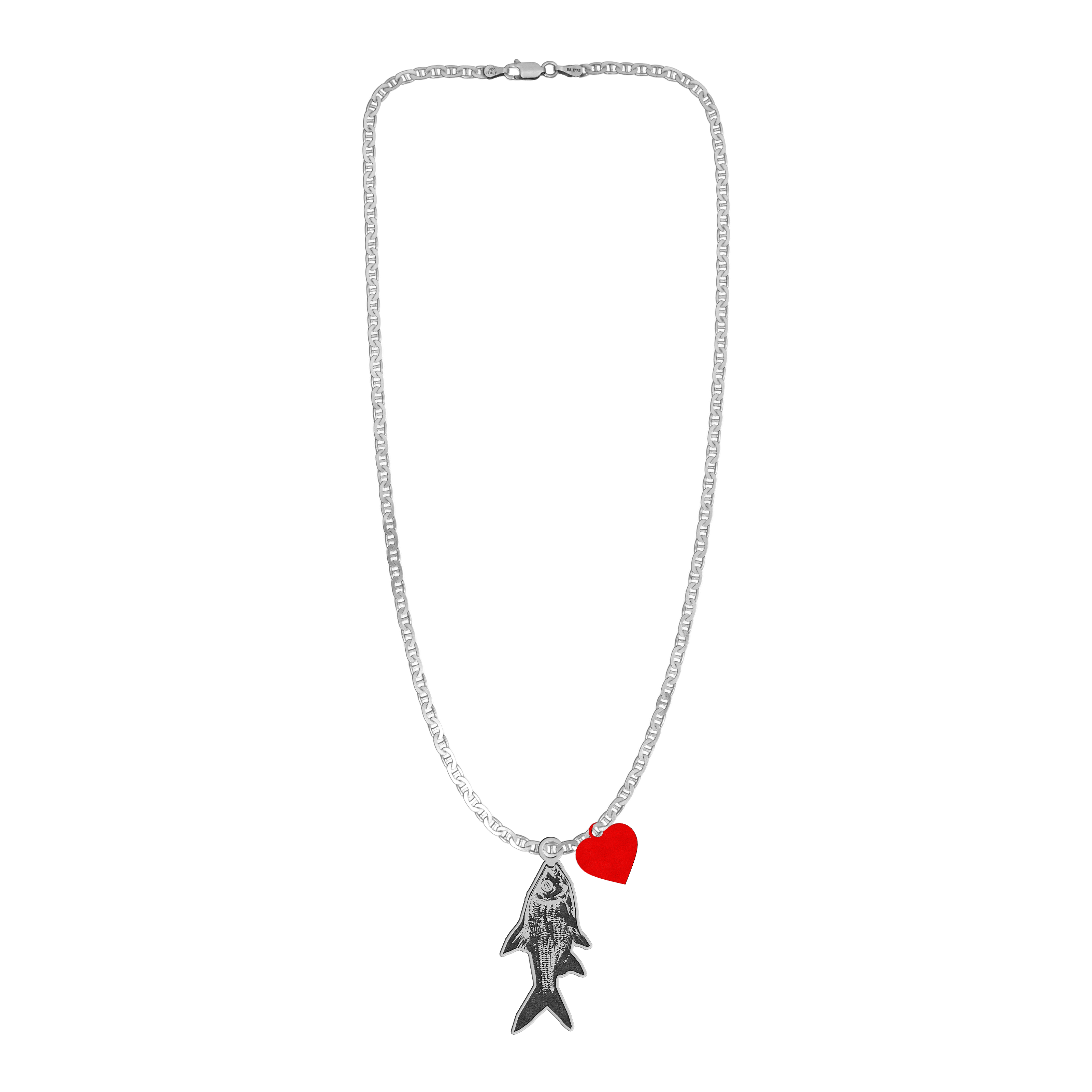 O My Heart Fish Necklace