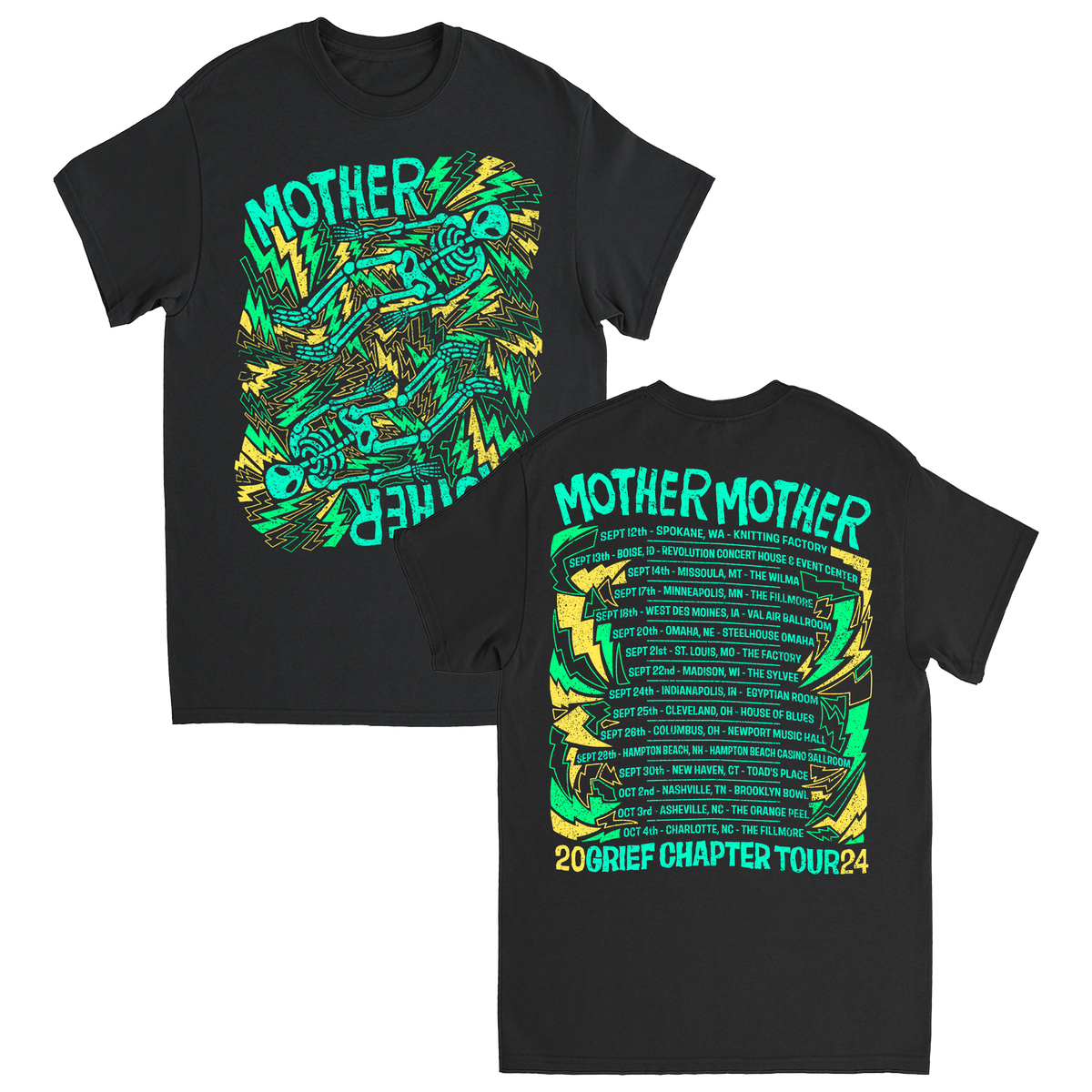 Grief Chapter Canada Tour Tee