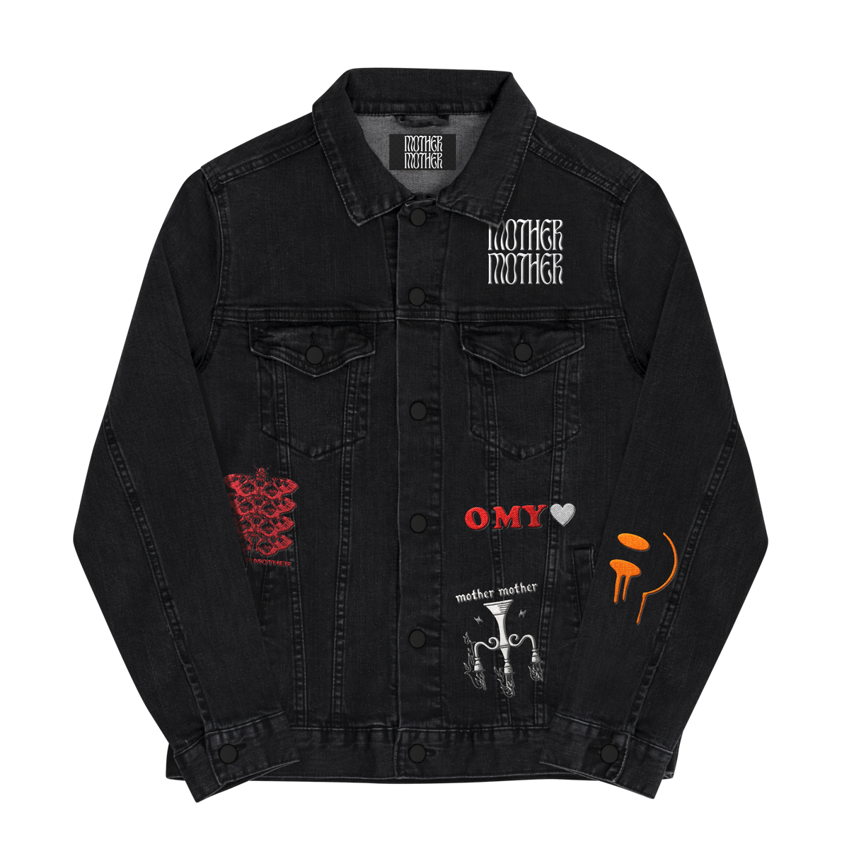 Patch Denim Jacket