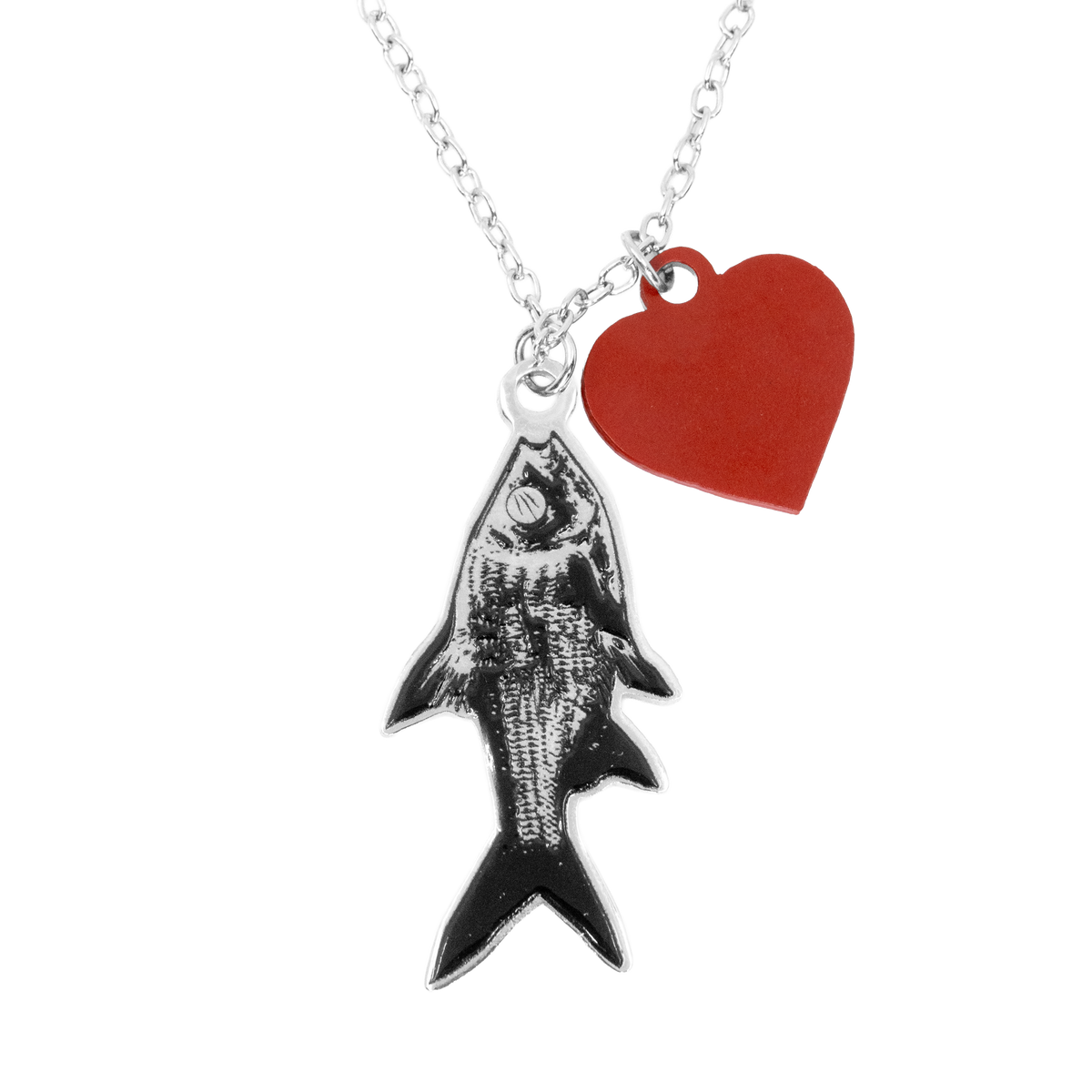 O My Heart Fish Necklace