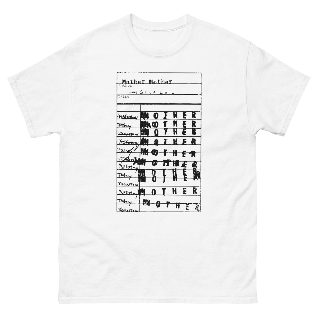 Library Card Tee