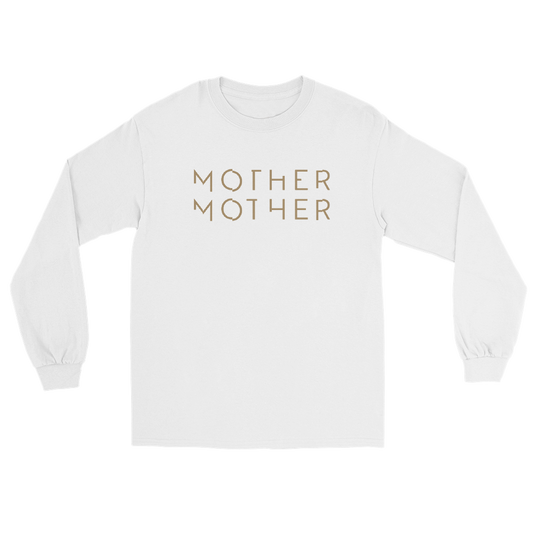 Mother Mother Logo Long Sleeve Tee - White