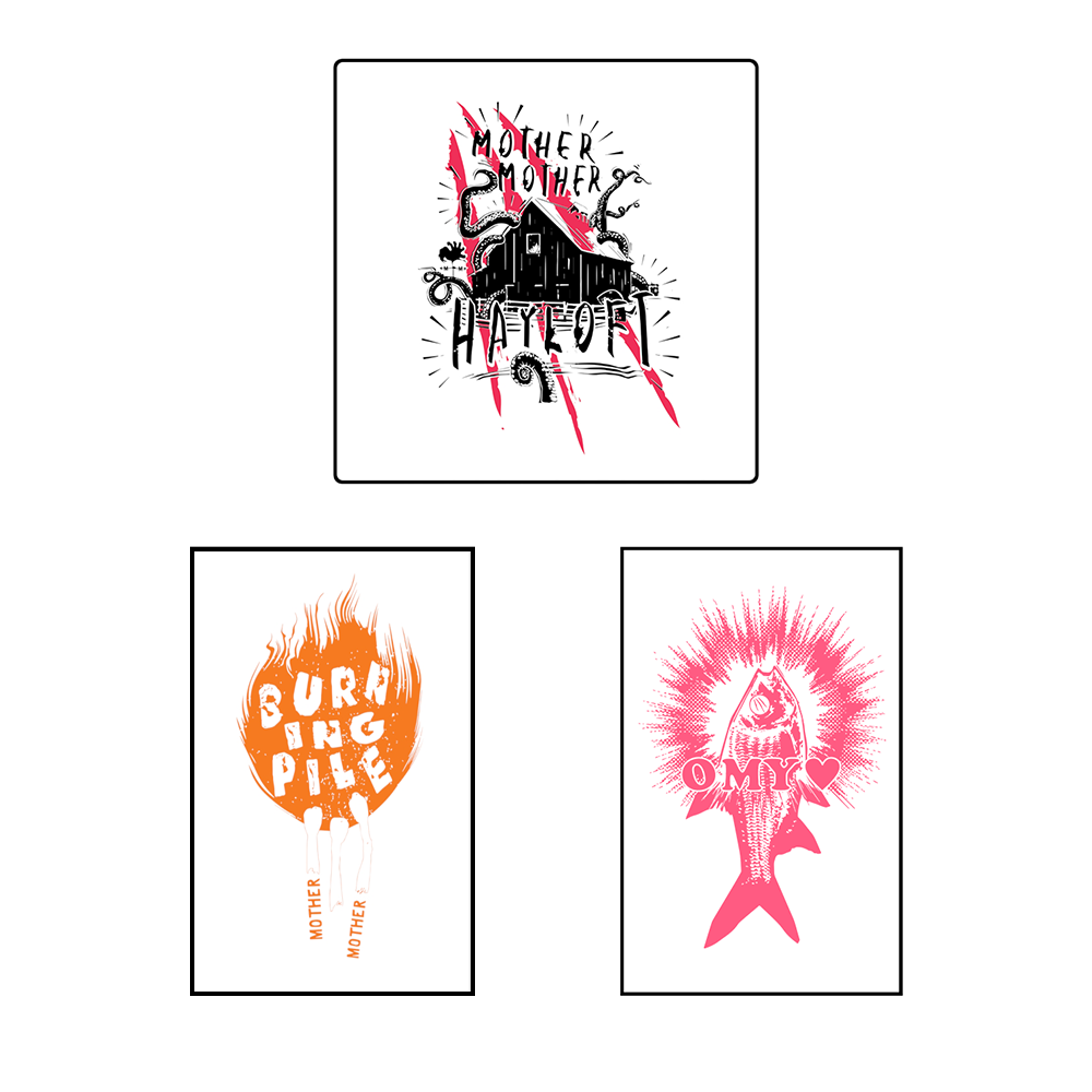 Mother Mother Temporary Tattoo Bundle